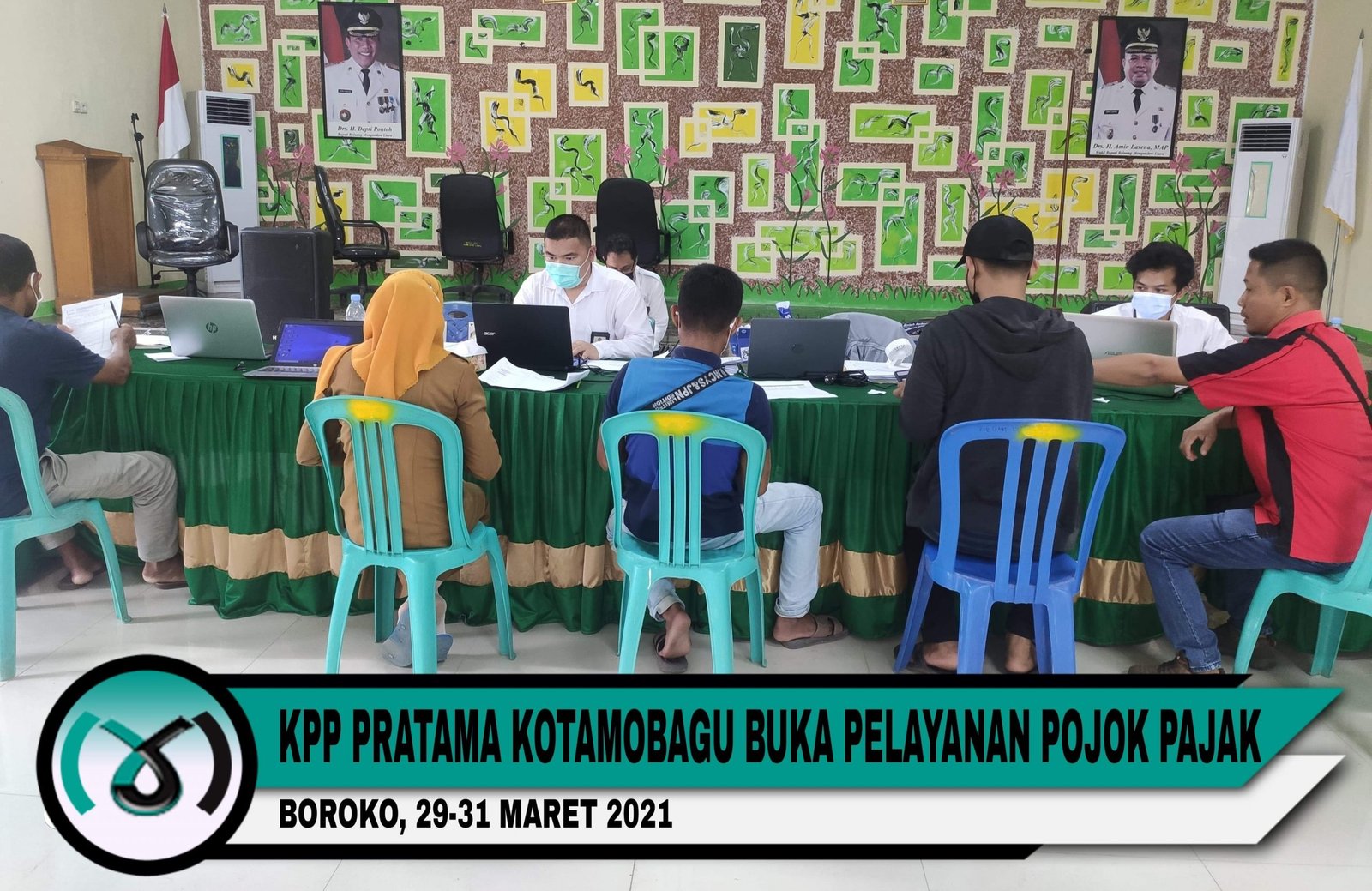 Permudah Wajib Pajak, KPP Pratama Kotamobagu Buka Pelayanan di Boroko