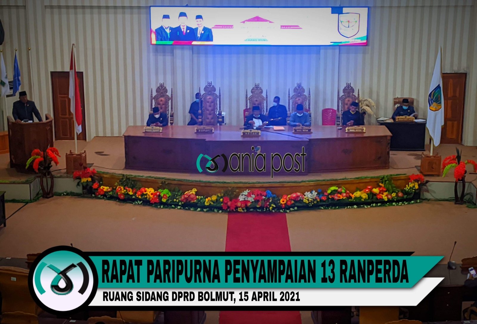 Paripurna DPRD Gelar Penyampaian 13 Ranperda