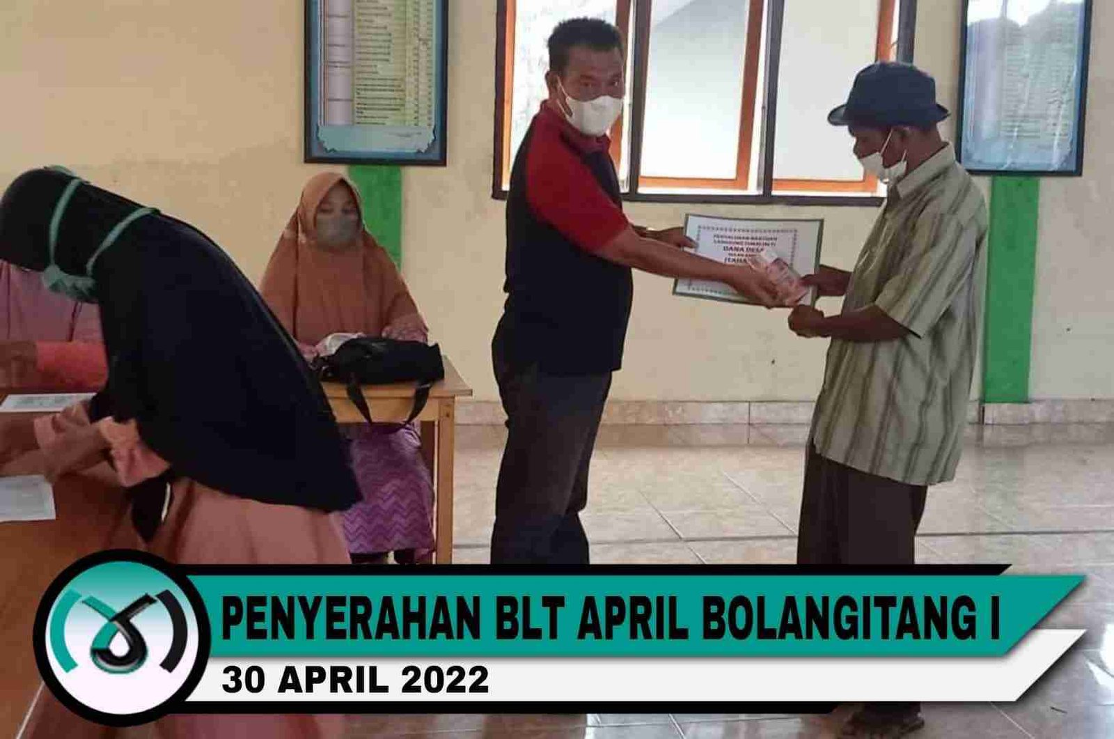 BLT DD Bolangitang I Disalurkan, Bantu Masyarakat Sambut Lebaran