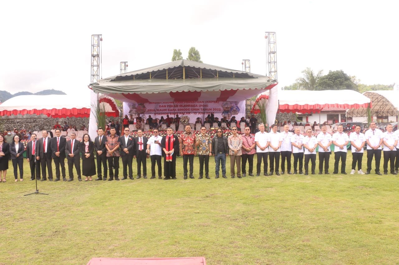 Ibadah Agung Serta Laporan Panitia HAPSA Dan POR P/KB Sinode GMIM 2022