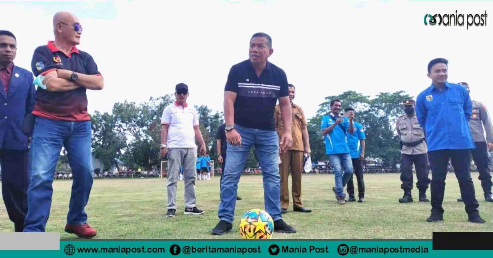 Depri Pontoh Buka Tournament KNPI CUP SulutGo