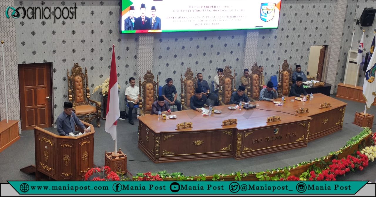 Ranperda Pertanggungjawaban APBD Bolmut Tahun 2022 Disetujui DPRD