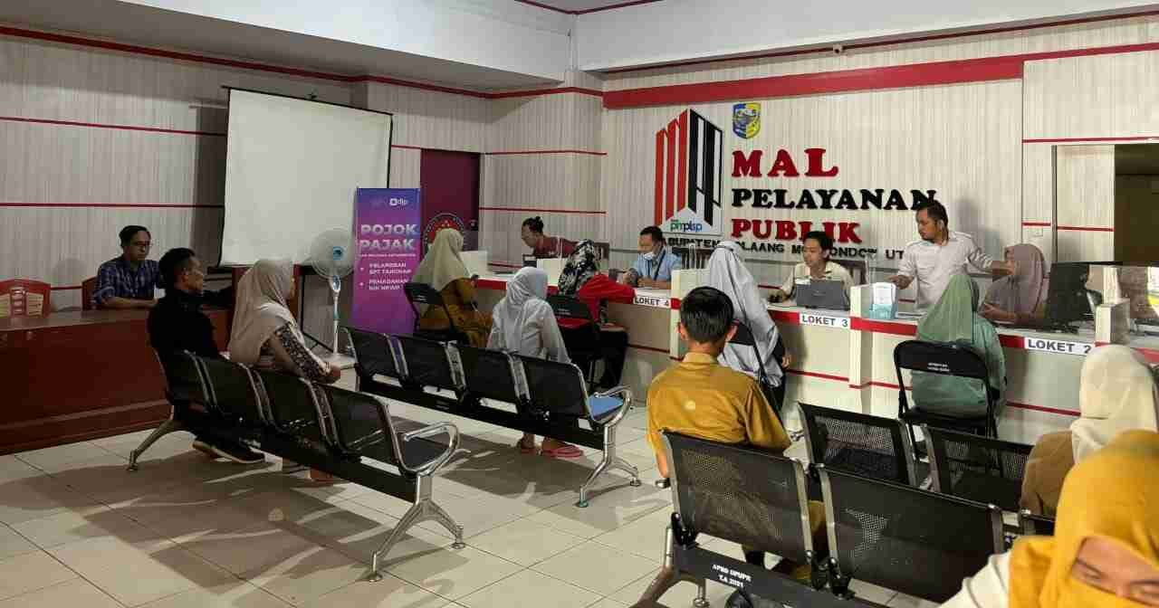 Suasana Pelayanan di MPP Bolmut