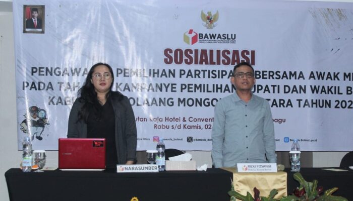 Sinergitas Bawaslu, Media Massa dan Stakeholder Wujudkan Pengawasan Partisipatif Pilkada Bolmut