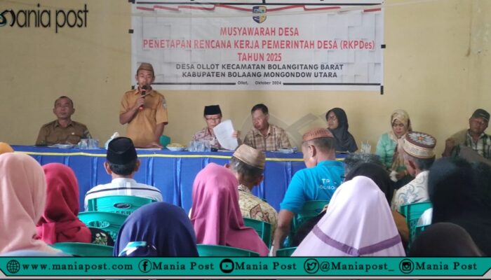 Musdes Ollot Rumuskan Sejumlah Kebijakan Strategis Desa Tahun 2025