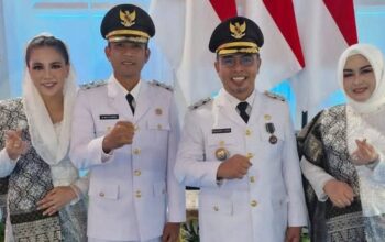 Sirajudin Dan Aditya Resmi Dilantik Sebagai Bupati dan Wakil Bupati Bolmut