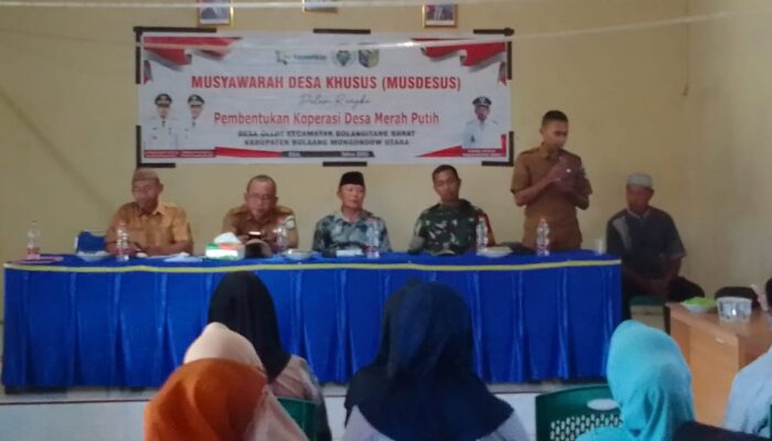Koperasi Merah Putih Desa Ollot Resmi Dibentuk