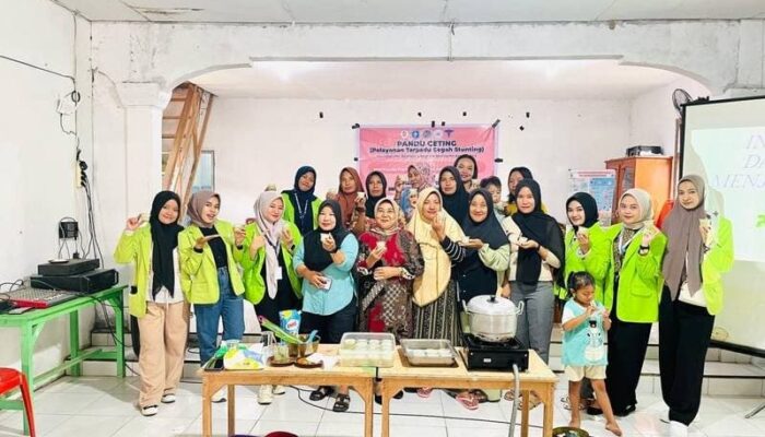 Mahasiswa KKN UM Manado Inovasikan Daun Kelor Jadi Puding di Desa Ollot 1