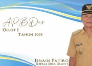 APBDes Ollot 2025 Running, Berikut Rinciannya