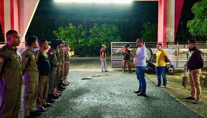 Gejolak Nasional, Kesbang dan Satpol Bolmong Utara Pastikan Kesiapan Pengamanan