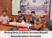 Pemkab Pohuwato dan Kemenkumham Gorontalo Bahas Ranperbup Parkir dan Kajian Risiko Bencana