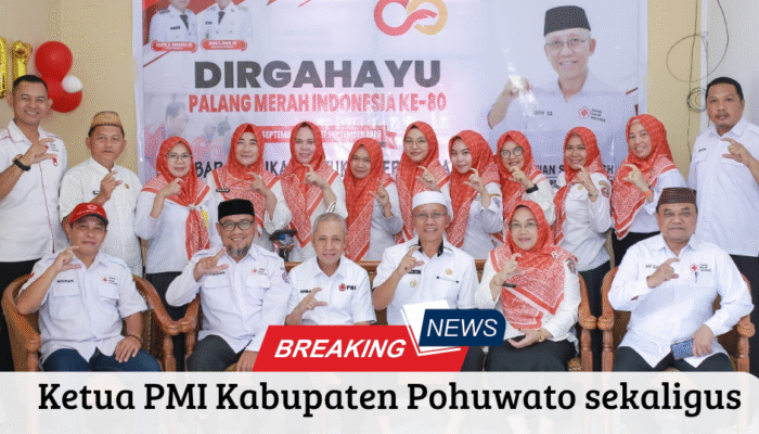 PMI Pohuwato Rayakan HUT ke-80, Komitmen Tingkatkan Pelayanan