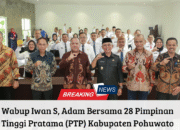 Pemkab Pohuwato Uji Kompetensi 28 Pimpinan Tinggi Pratama, Wabup Iwan: Ini Instrumen Strategis