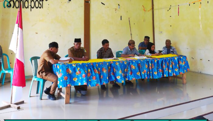 Pemerintah Desa Sonuo Menggelar Rapat Perubahan APBDes Tahun 2025