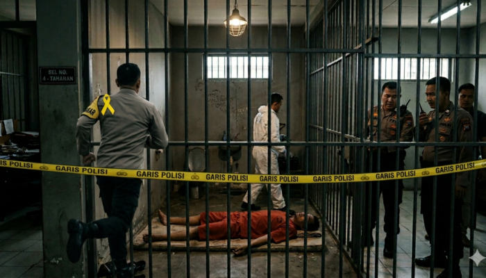 ​Tahanan Kasus Penganiayaan Tewas Mendadak di Sel Polres Bolmut