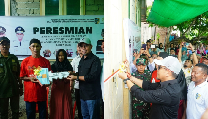 Kado Terindah di Usia ke-19 Boltara, Rahim Abubakar Kini Punya Rumah Layak Huni
