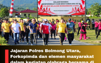 Sinergi Tanpa Batas, Polres Bolmong Utara Komit Jaga Stabilitas Daerah di Usia ke-80